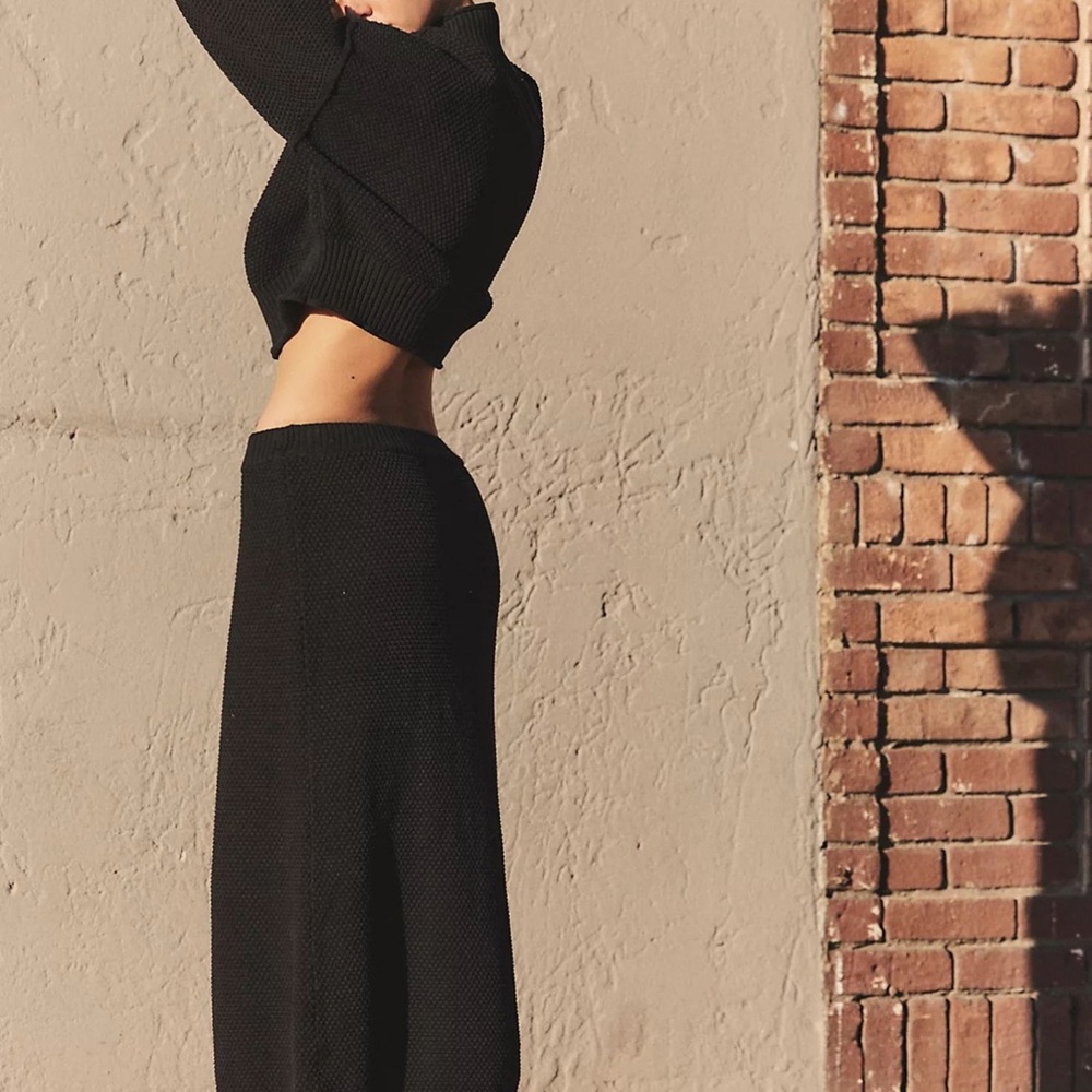 💯 Cotton Free People Hailee Sweater Skirt Set